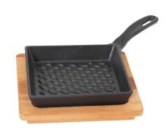 Lava Ahşap Altlık (Izgara Tavası için) 16x16 cm