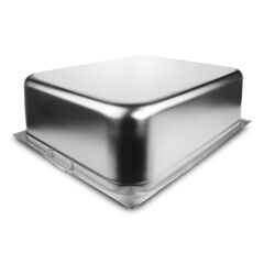 Kapp Saplı Çelik Gastronom Küvet 2/1-200