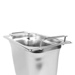 Kapp Saplı Çelik Gastronom Küvet 1/4-200