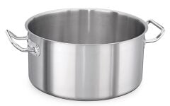 Kapp Kapaksız Çelik Tencere - Silindirik 22x9,5 cm - 3,6 Lt