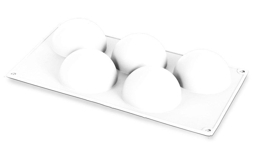 Silikomart Professional Yarım Küre Silikon Kalıp 5'li