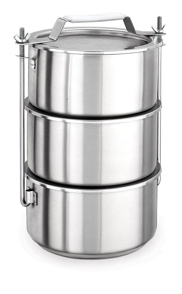 Kapp İzoleli Çelik Sefer Tası 3'lü 20x11x3 cm