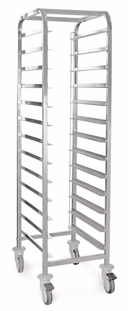 Kapp Tepsi Taşıma Arabası - Tekli - 9 Adet GN 1/1 Tepsi Uyumlu
