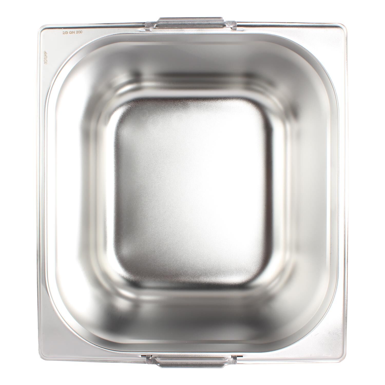 Kapp Saplı Çelik Gastronom Küvet 2/3-200