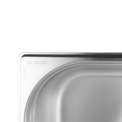 Kapp Saplı Çelik Gastronom Küvet 2/1-200