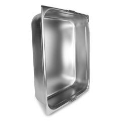 Kapp Saplı Çelik Gastronom Küvet 2/1-150