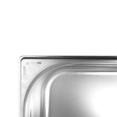 Kapp Saplı Çelik Gastronom Küvet 2/1-150