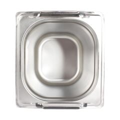 Kapp Saplı Çelik Gastronom Küvet 1/6-200