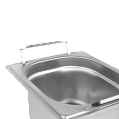 Kapp Saplı Çelik Gastronom Küvet 1/6-100