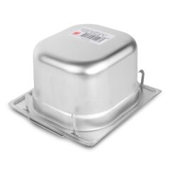 Kapp Saplı Çelik Gastronom Küvet 1/6-100