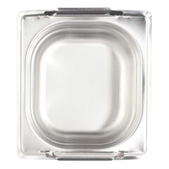 Kapp Saplı Çelik Gastronom Küvet 1/6-65