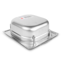 Kapp Saplı Çelik Gastronom Küvet 1/6-65