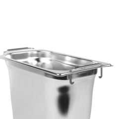 Kapp Saplı Çelik Gastronom Küvet 1/4-200