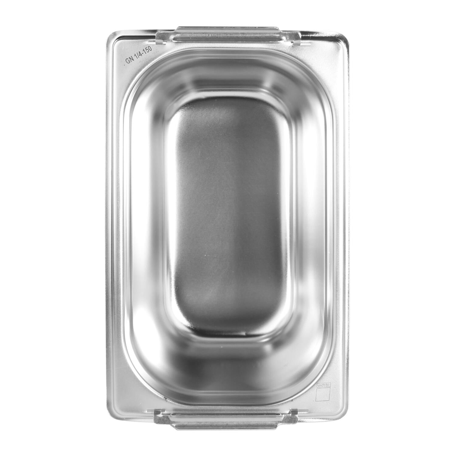 Kapp Saplı Çelik Gastronom Küvet 1/4-150