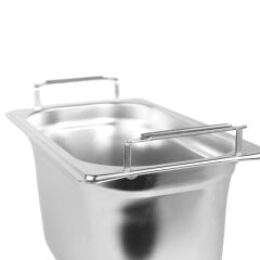 Kapp Saplı Çelik Gastronom Küvet 1/4-150