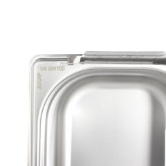 Kapp Saplı Çelik Gastronom Küvet 1/4-100