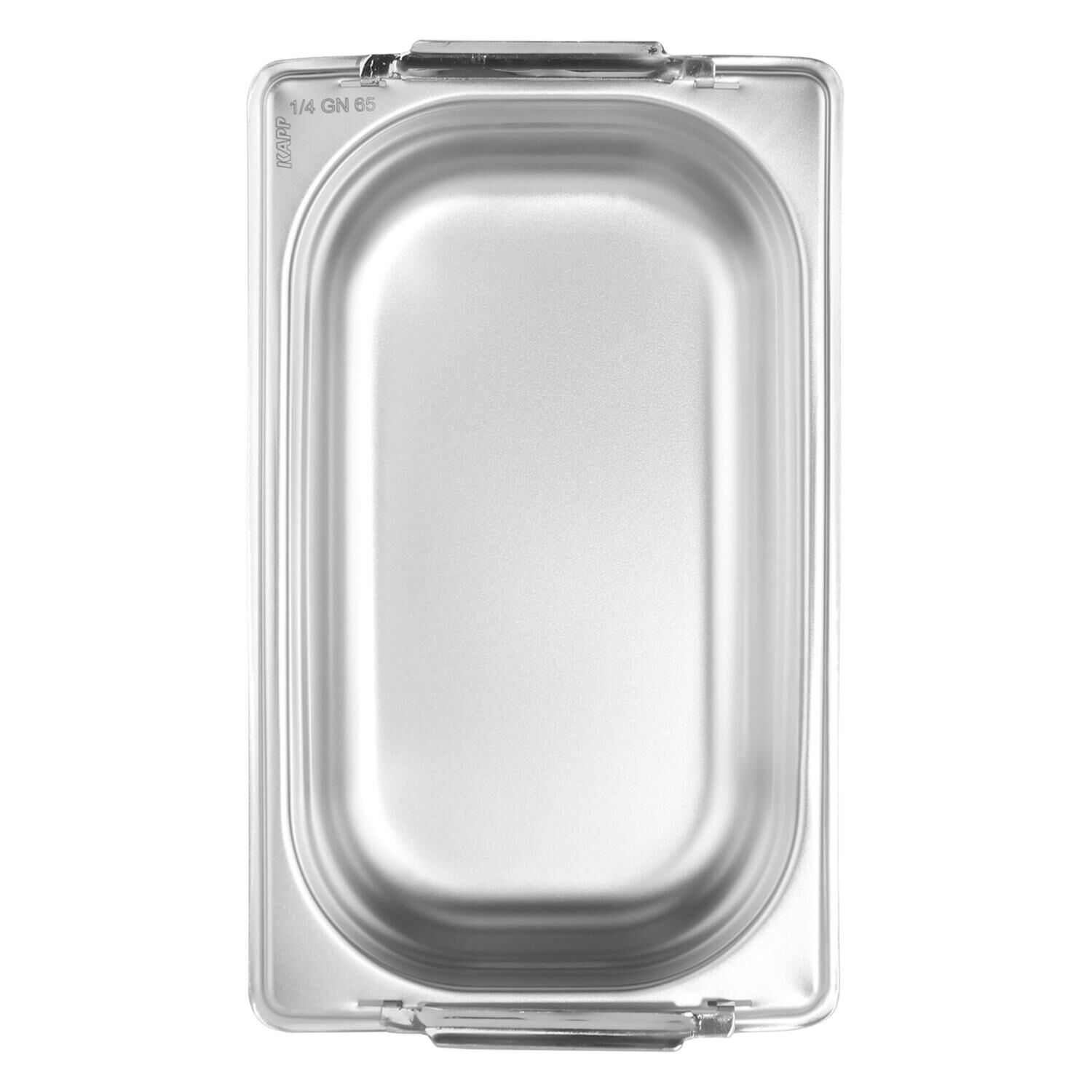 Kapp Saplı Çelik Gastronom Küvet 1/4-65