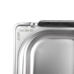 Kapp Saplı Çelik Gastronom Küvet 1/4-65
