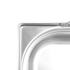 Kapp Saplı Çelik Gastronom Küvet 1/2-150