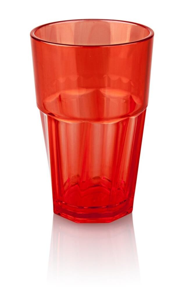 Plastport Kırılmaz Bardak - Kırmızı 400 ml