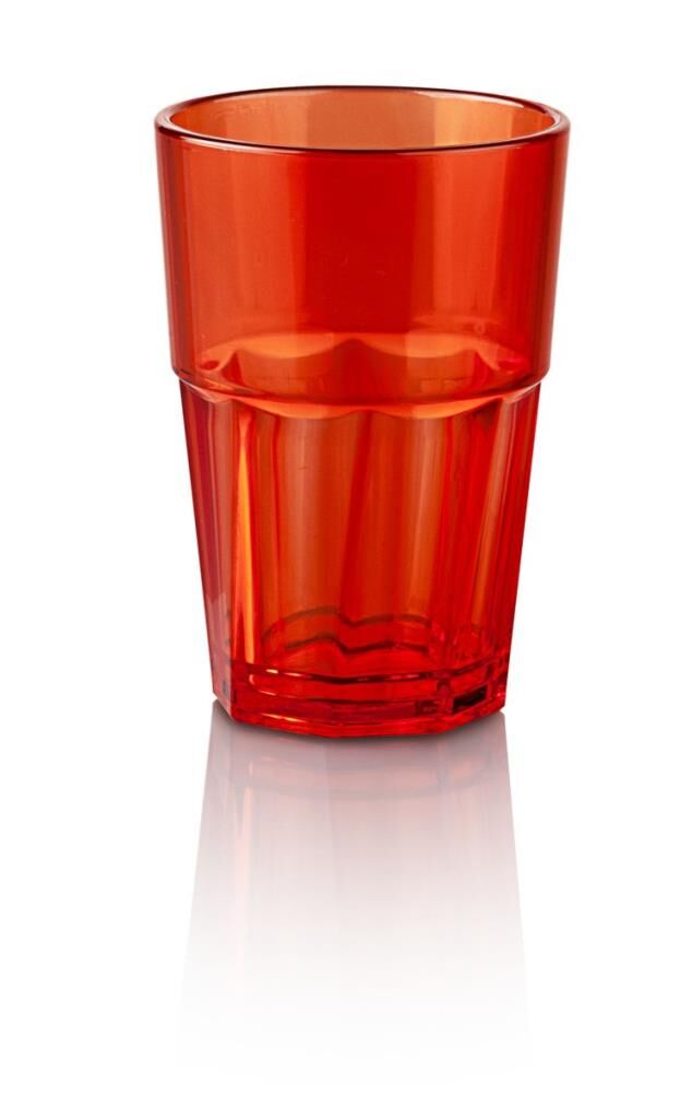 Plastport Kırılmaz Bardak - Kırmızı 300 ml