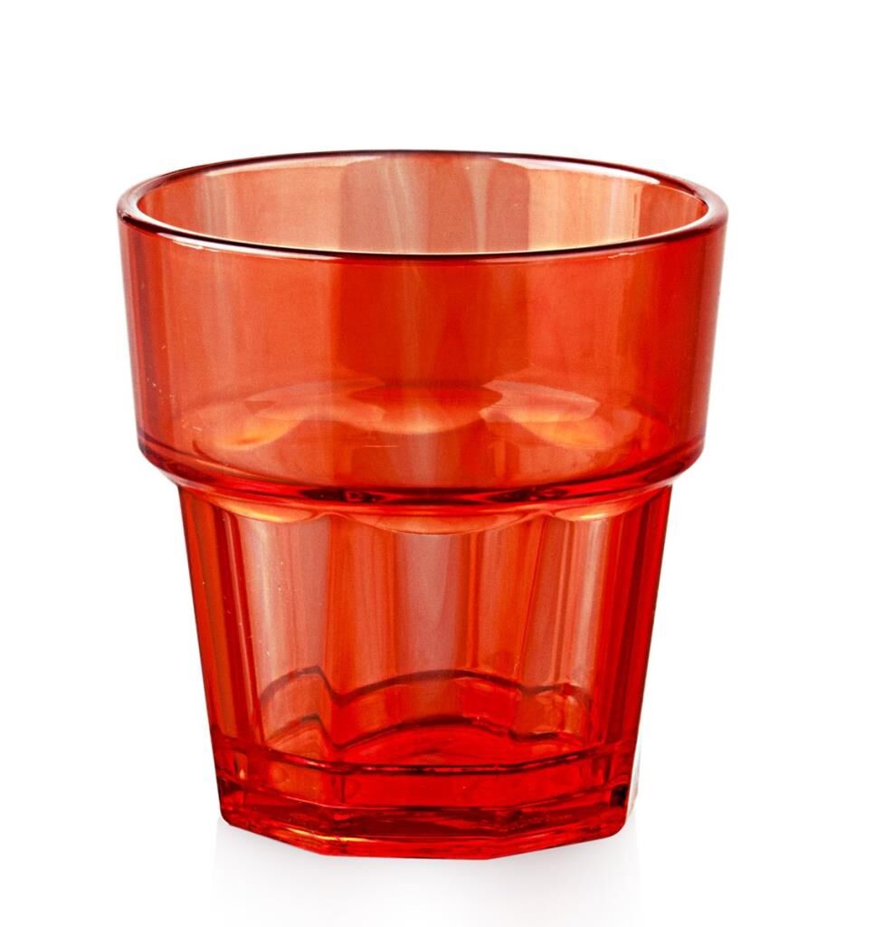 Plastport Kırılmaz Bardak - Kırmızı 250 ml