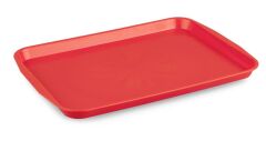 Plastport  Servis Tepsisi - Kırmızı 27X36 cm