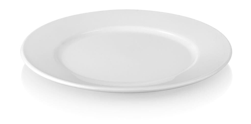 Plastport Kırılmaz Düz Tabak 21 cm