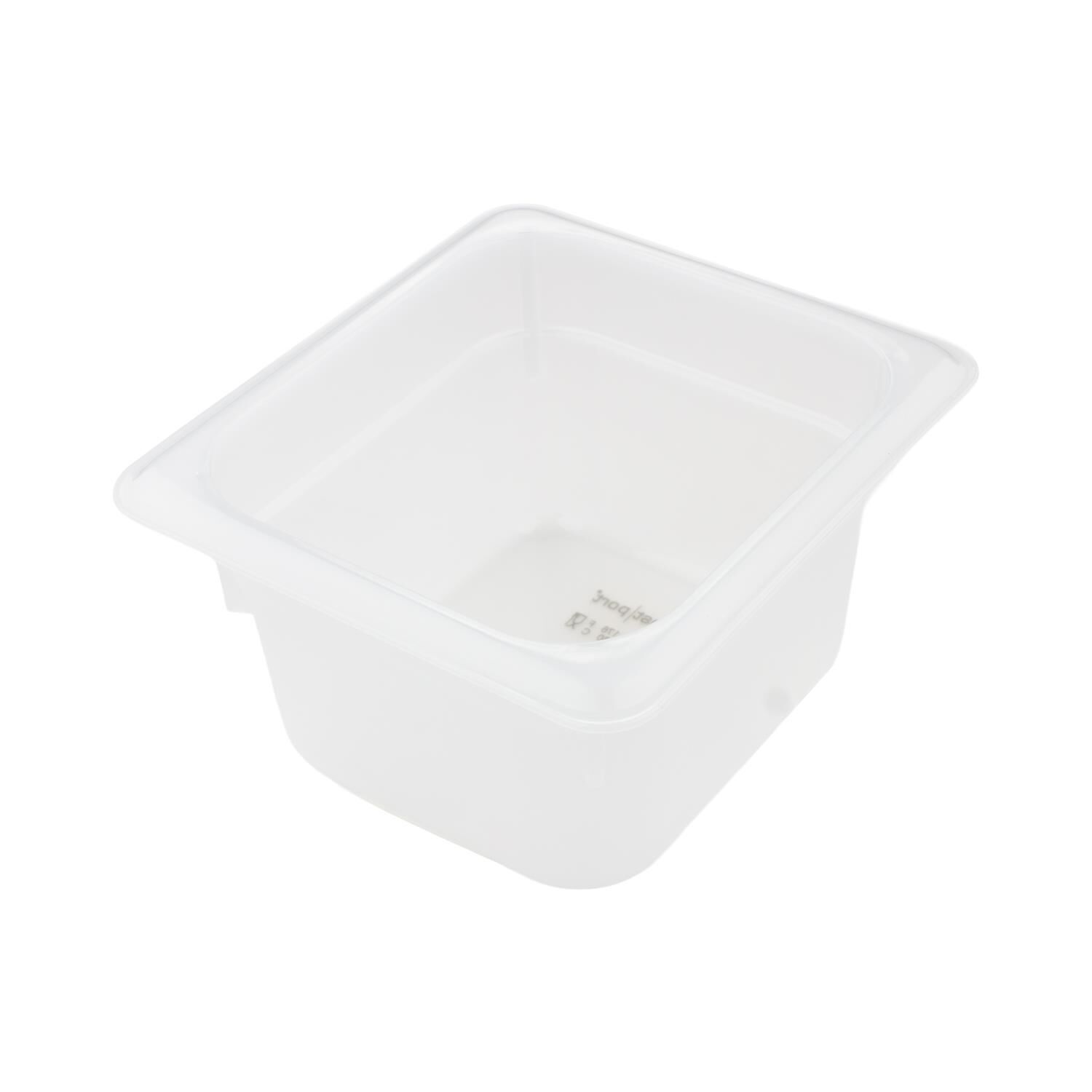 Plastport Kırılmaz Kapaksız Saklama Kabı 1/6-100