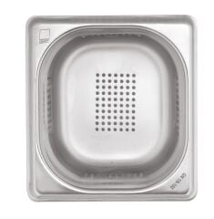 Kapp Süzgeçli Çelik Gastronom Küvet 1/6-65