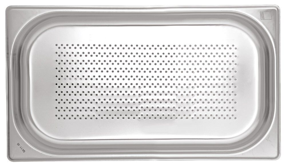 Kapp Süzgeçli Çelik Gastronom Küvet 1/4-40