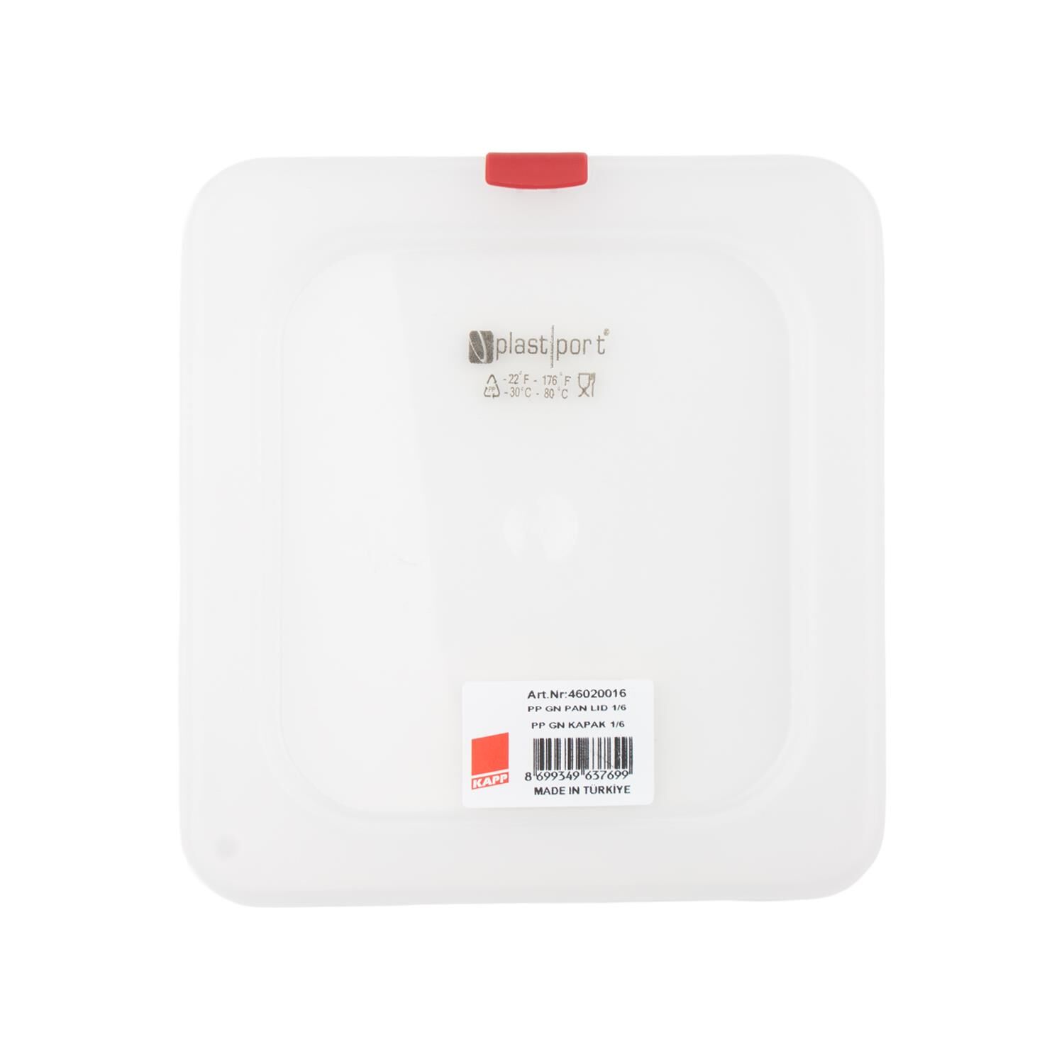 Plastport Kırılmaz Saklama Kabı Kapağı 1/6