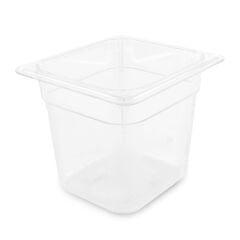 Plastport Kırılmaz Şeffaf Gastronom Küvet 1/6-150