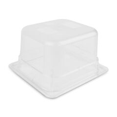 Plastport Kırılmaz Şeffaf Gastronom Küvet 1/6-100