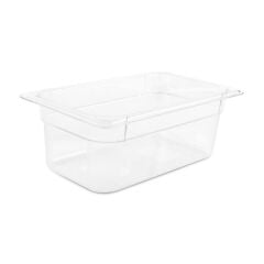 Plastport Kırılmaz Şeffaf Gastronom Küvet 1/4-100