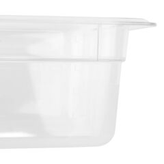 Plastport Kırılmaz Şeffaf Gastronom Küvet 1/4-100