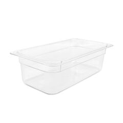 Plastport Kırılmaz Şeffaf Gastronom Küvet 1/3-100