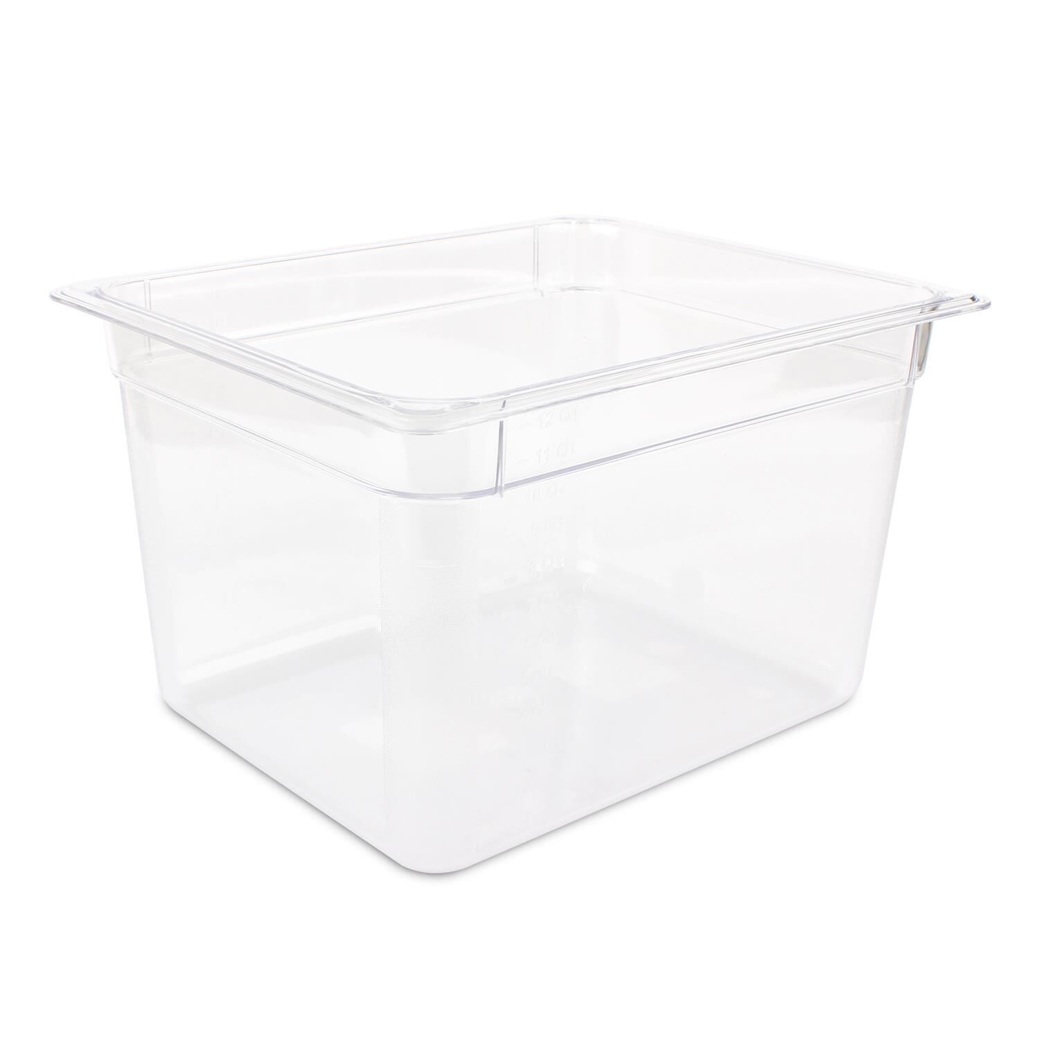 Plastport Kırılmaz Şeffaf Gastronom Küvet 1/2-200