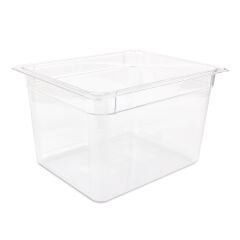 Plastport Kırılmaz Şeffaf Gastronom Küvet 1/2-200