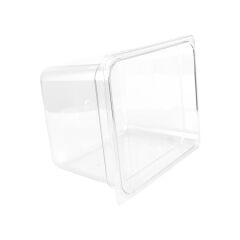 Plastport Kırılmaz Şeffaf Gastronom Küvet 1/2-200
