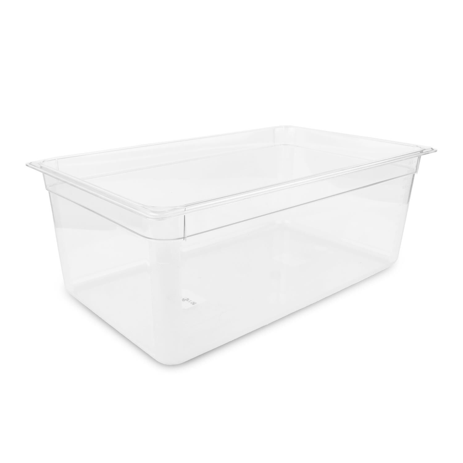 Plastport Kırılmaz Şeffaf Gastronom Küvet 1/1 - 200
