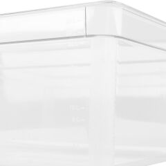 Plastport Kırılmaz Şeffaf Gastronom Küvet 1/1 - 200