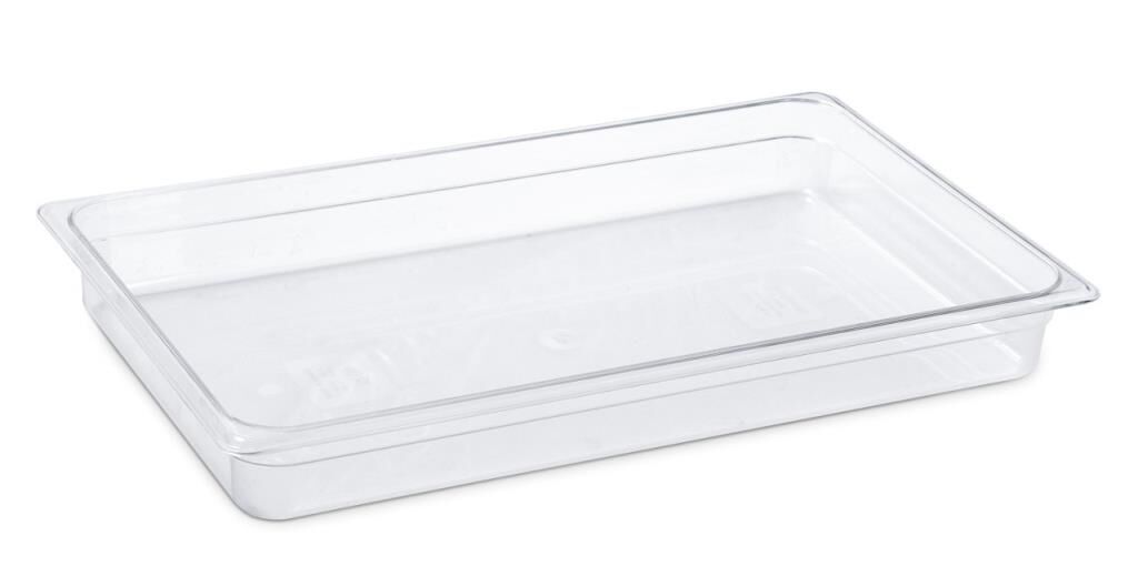 Plastport Kırılmaz Şeffaf Gastronom Küvet 1/1-65