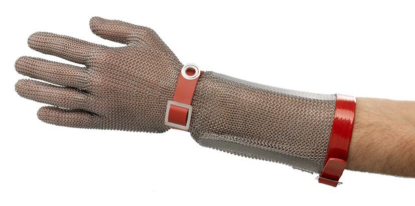 Kapp Çelik Örgü Uzun Eldiven