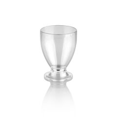 Plastport Kırılmaz Ayaklı Bardak - Şeffaf 295 ml