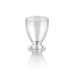Plastport Kırılmaz Ayaklı Bardak - Şeffaf 295 ml
