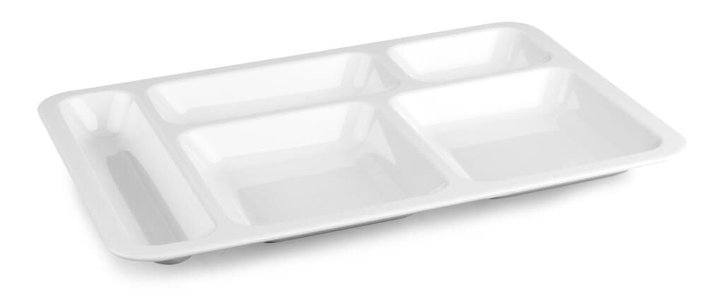Plastport Kırılmaz Tabldot Tepsi - Kreş (Self Servis)