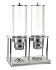 Kapp Çiftli Corn Flakes Dispenseri  2x3,7 Lt