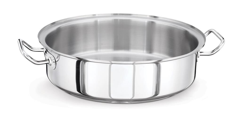 Kapp Çelik Çift Saplı Tava 80x16 cm