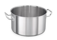 Kapp Kapaksız Çelik Tencere - Silindirik 45x22 cm - 35 Lt